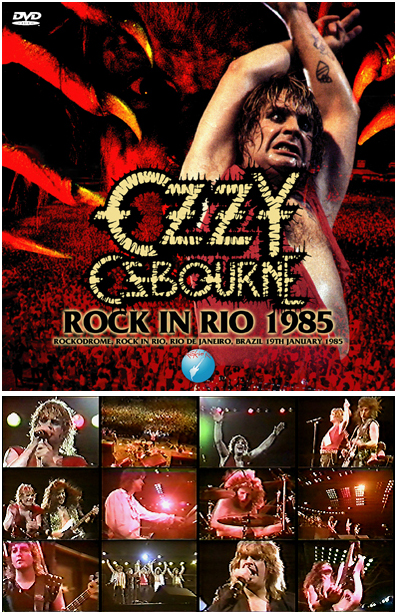 OZZY OSBOURNE - ROCK IN RIO 1985（DVDR)｜ecd