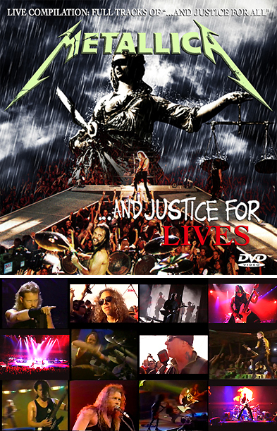 METALLICA -AND JUSTICE FOR LIVES(DVDR)｜ecd