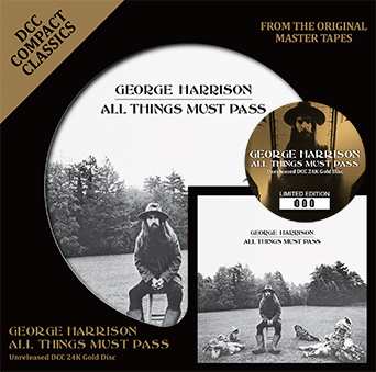 GEORGE HARRISON - ALL THINGS MUST PASS: UNRELEASED DCC 24K GOLD