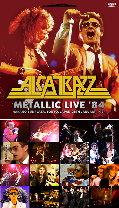 ALCATRAZZ - METALLIC LIVE '84(DVDR)｜ecd