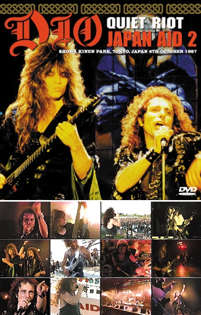 DIO/QUIET RIOT - JAPAN AID 2(DVDR)｜ecd