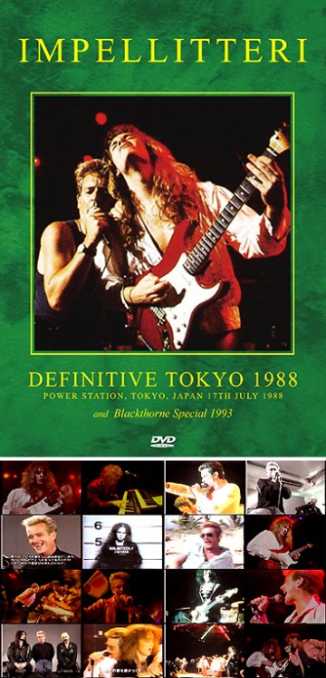 IMPELLITTERI - DEFINITIVE TOKYO 1988（DVDR) Live at Power Station