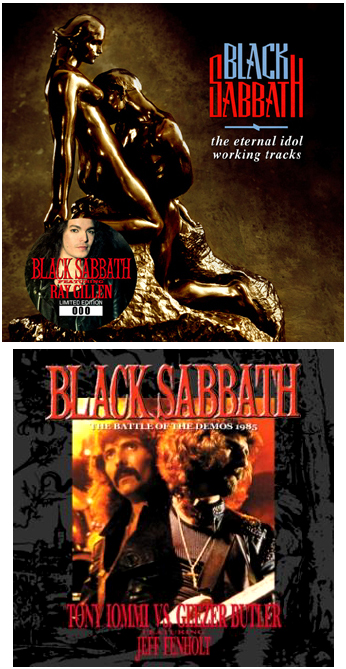 BLACK SABBATH - THE ETERNAL IDOL WORKING TRACKS(1CD) plus Bonus CDR 