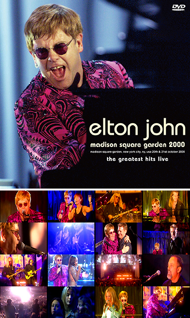 ELTON JOHN - MADISON SQUARE GARDEN 2000(DVDR)｜ecd