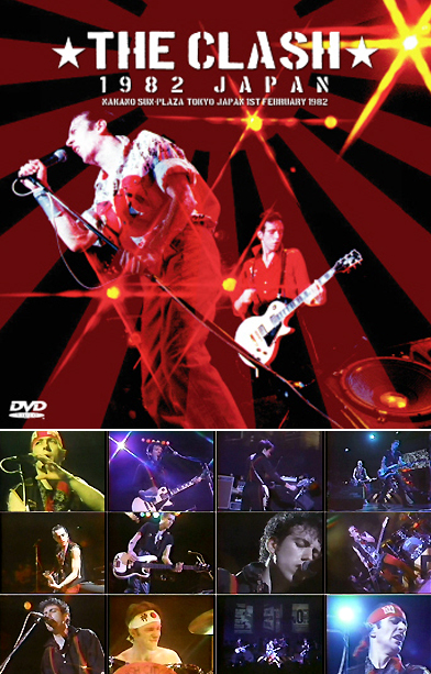 THE CLASH - 1982 JAPAN (DVDR)｜ecd