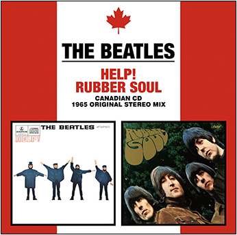 THE BEATLES - HELP! & RUBBER SOUL (CANADIAN CDs: 1965 ORIGINAL STEREO  MIX)（2CDR)｜ecd