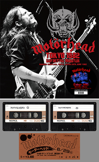 大特価!! motorhead モーターヘッド LIVE 廃盤 ガイドブック WIN TO