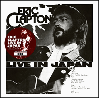 ERIC CLAPTON - LIVE IN JAPAN (2CD) Live at Budokan, Tokyo, Japan