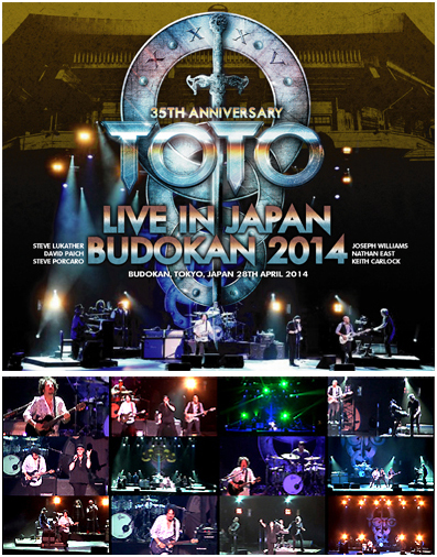 TOTO - BUDOKAN 2014(プレス3CD + DVD) Live at Budokan, Tokyo, Japan