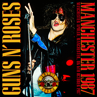 GUNS N' ROSES - MANCHESTER 1987(CDR) Live at Manchester Apollo