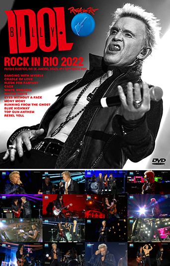 BILLY IDOL - ROCK IN RIO 2022(DVDR) Parque Olimpico, Rio de