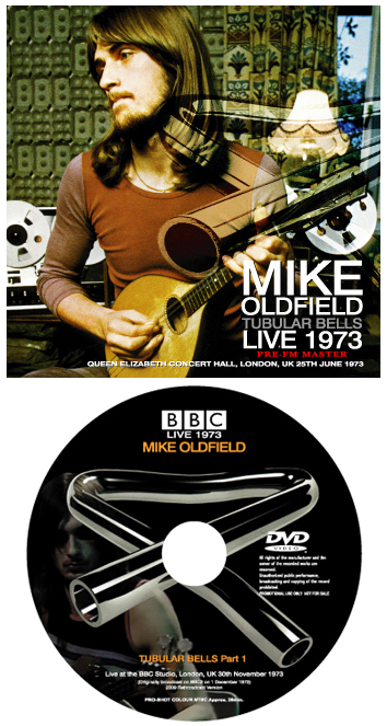 MIKE OLDFIELD - TUBULAR BELLS LIVE 1973 PRE-FM MASTER (1CDR, White