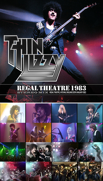 THIN LIZZY - REGAL THEATRE 1983: STEREO MIX(CDR+DVDR) Regal 