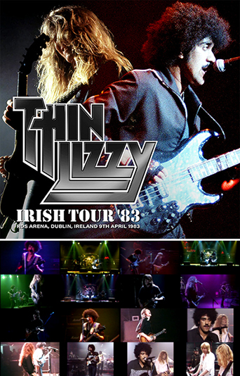 THIN LIZZY - IRISH TOUR '83(CDR+DVDR) RDS Arena, Dublin, Ireland 