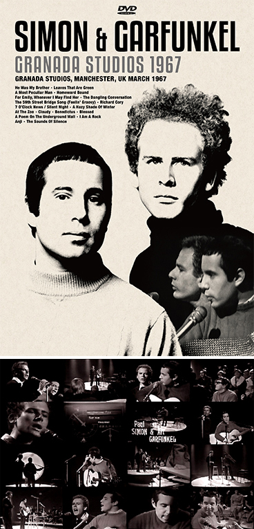 SIMON & GARFUNKEL - GRANADA STUDIOS 1967(プレスDVD)*50 SETS ONLY Live at  Granada Studios, Manchester, U｜ecd