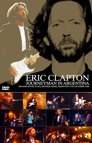 ERIC CLAPTON Live At The River Plate Stadium, Buenos Aires Argentina 1990  DVD