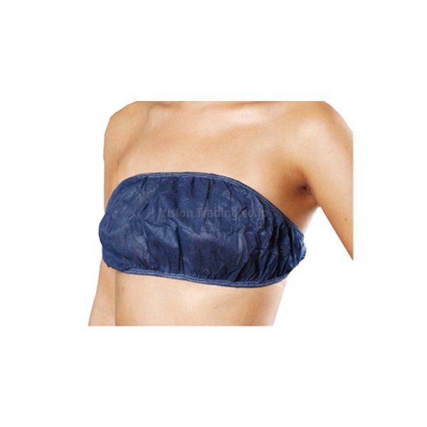 カラー不織布ブラジャー（紺）　フリーサイズ画像