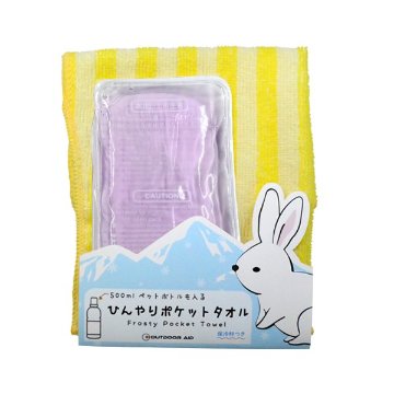 アウトドアエイド　ひんやりポケットタオルⅡ　２色展開の画像