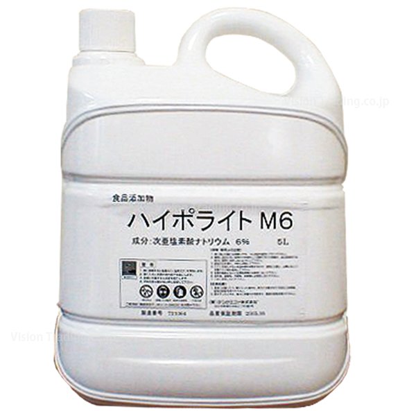 [食品添加物]ハイポライトM6　5L　※個別送料（期限管理品）の画像