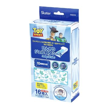 キャラクター「ジェル冷えシート」こども用　16枚入の画像