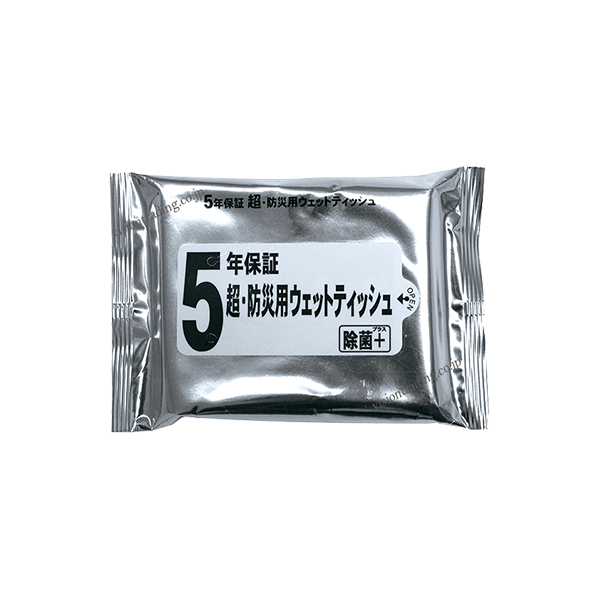 【5年保存】超防災用ウェットティッシュ｜公衆衛生・救急・防災のE.H.S.ストア by ビジョントレーディング