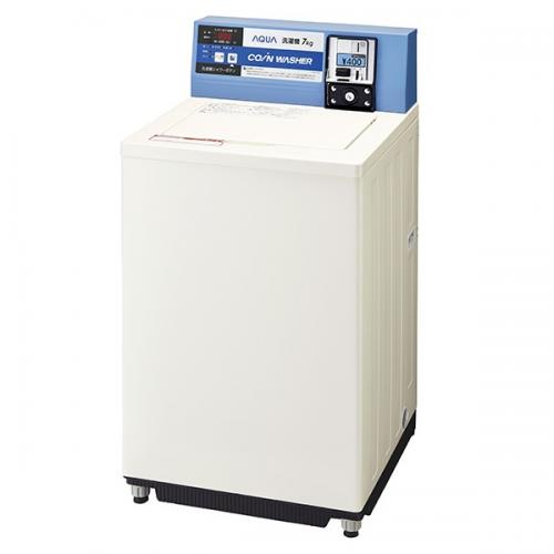 【新品】MCW-C70A アクア コイン式全自動洗濯機 (7.0kg) ※保証有り【卸売価格】送料無料画像