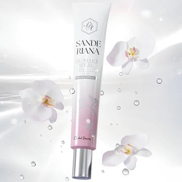 セット販売　胡蝶蘭エキス配合　UVクリーム×4個　SPF50＋PA＋＋＋＋の画像