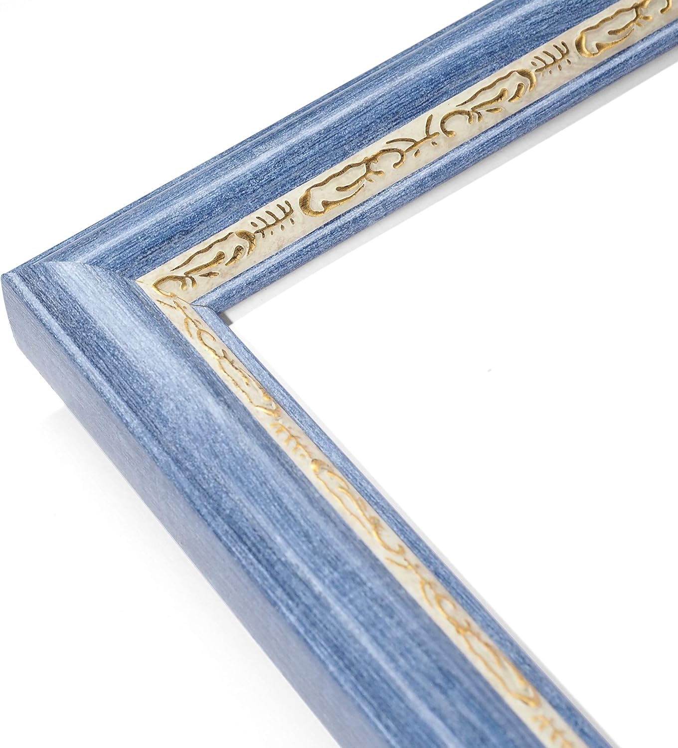 色紙額縁 UVカットアクリル仕様 樹脂製 APS-02 色紙(242×274mm) ブルー 受注生産品の画像