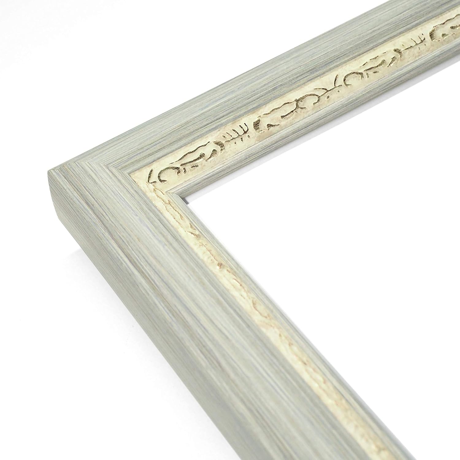 色紙額縁 UVカットアクリル仕様 樹脂製 APS-02 色紙(242×274mm) グレー 受注生産品の画像