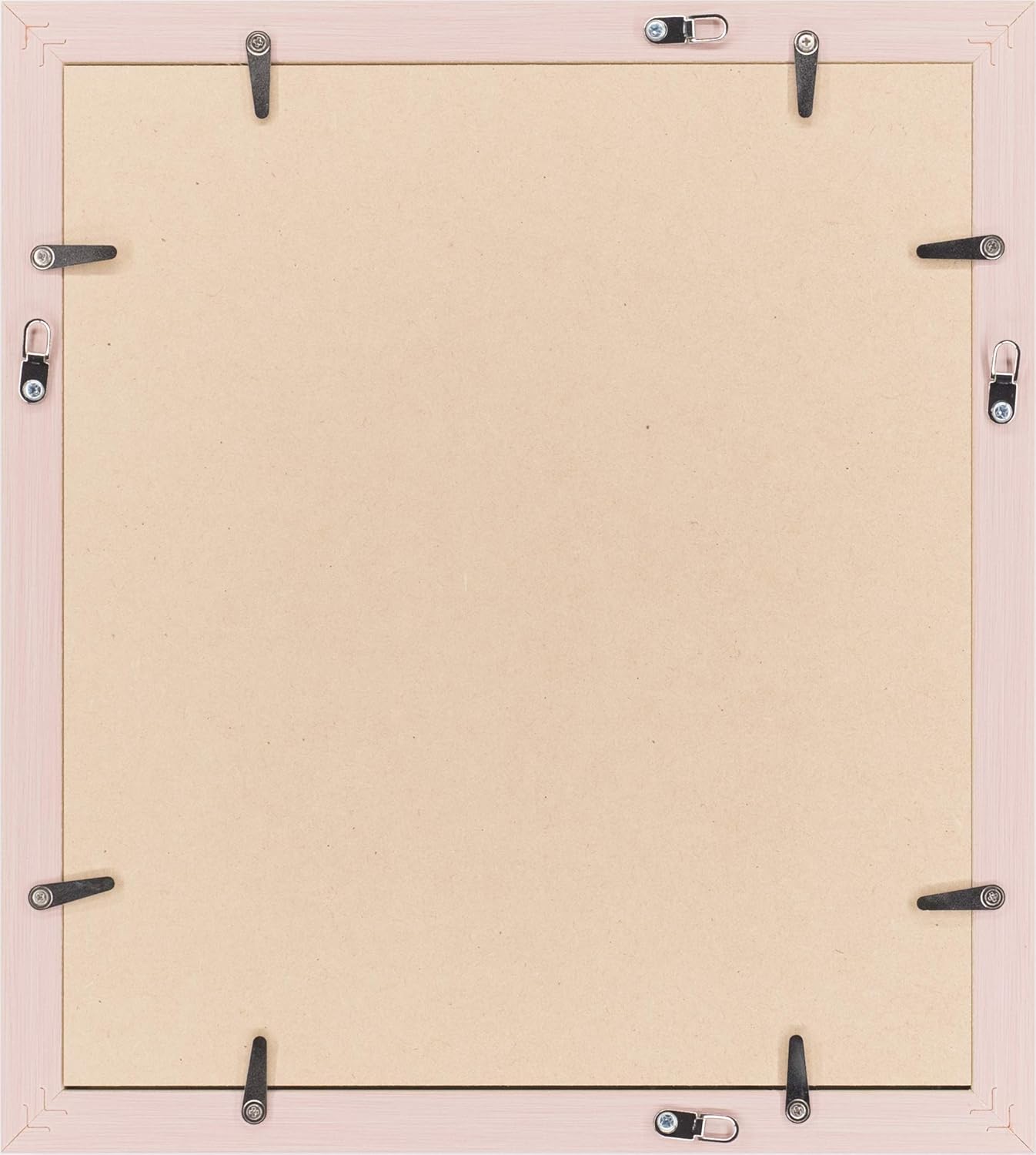 色紙額縁 UVカットアクリル仕様 樹脂製 APS-02 色紙(242×274mm) ピンク 受注生産品の画像