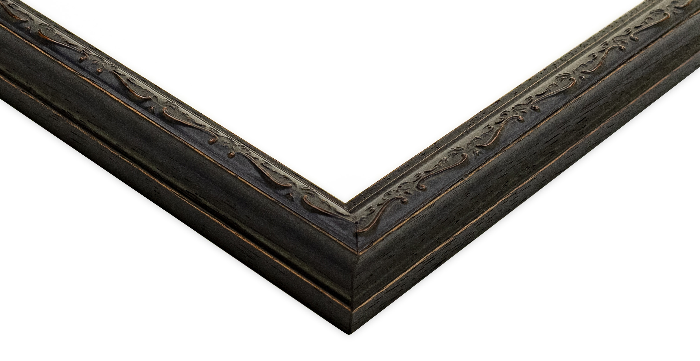 A5用紙額縁 UVカットアクリル仕様 木製 G10174L A5(148×210mm) 黒 受注生産品の画像