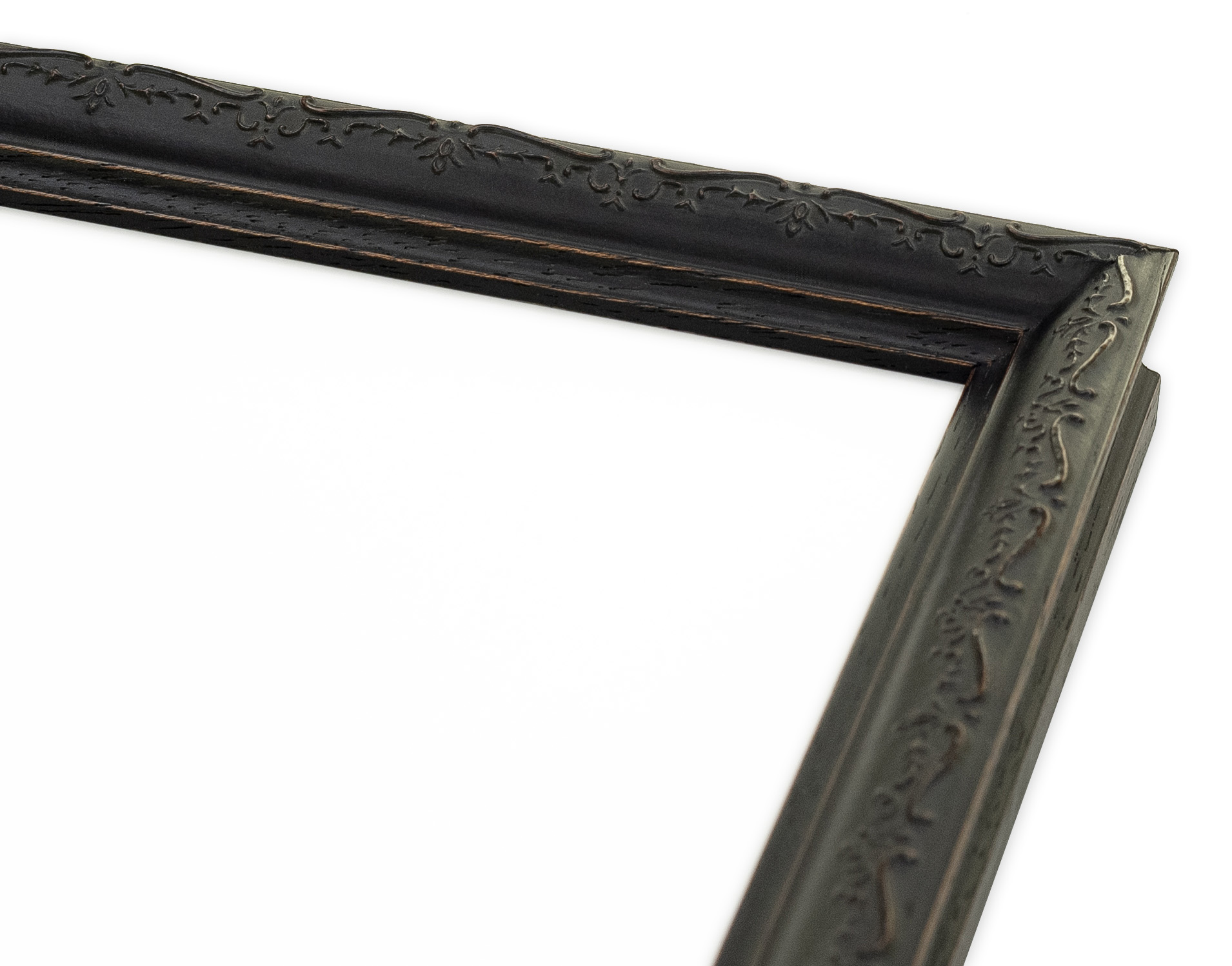 A5用紙額縁 UVカットアクリル仕様 木製 G10174L A5(148×210mm) 黒 受注生産品の画像