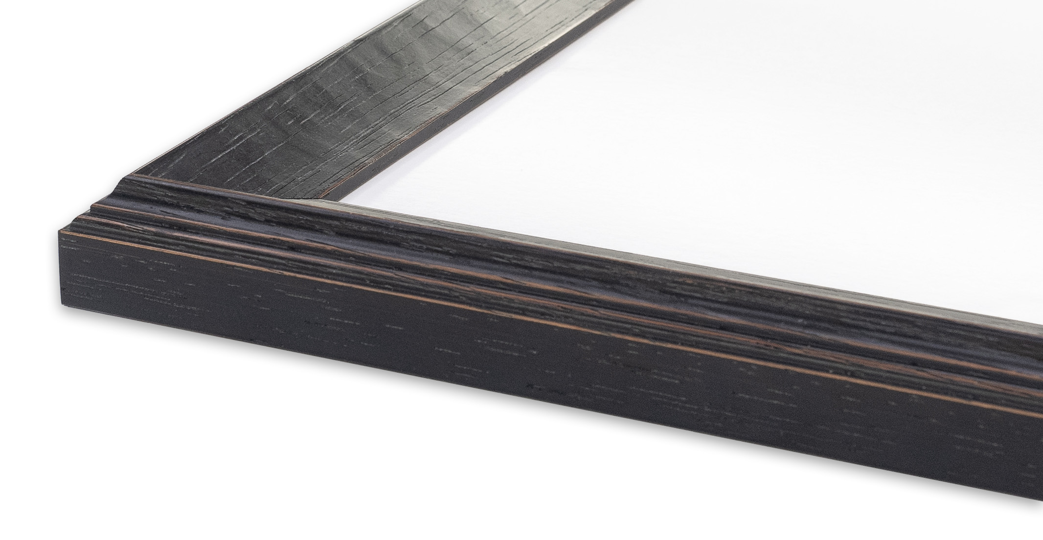 B5用紙額縁 UVカットアクリル仕様 木製 G10177L B5(182×257mm) 黒 受注生産品の画像