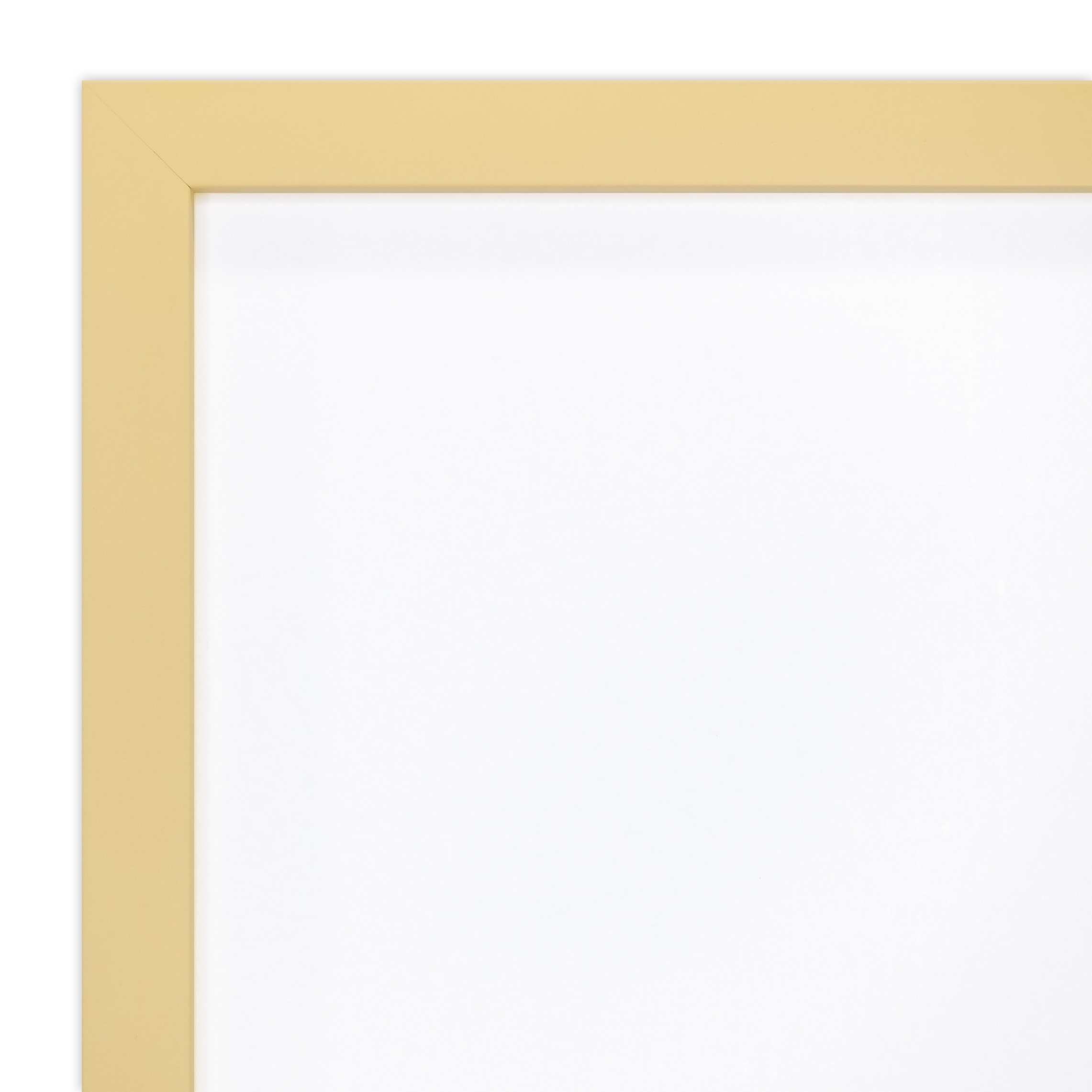 クリアファイルA5額縁 UVカットアクリル仕様 木製 G1406L クリアファイルA5(158×220mm) パステルイエロー 受注生産品の画像