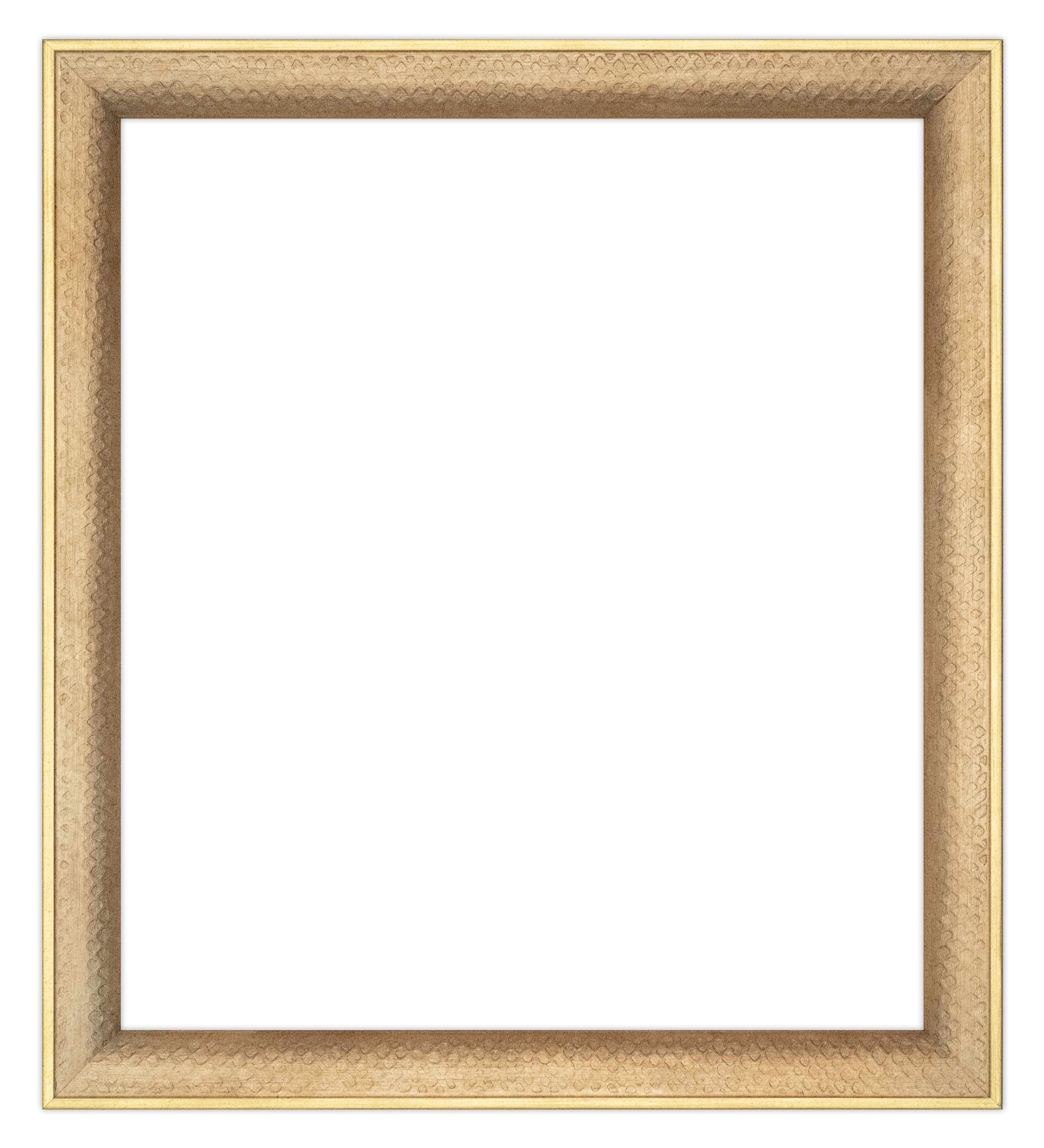 色紙額縁 UVカットアクリル仕様 木製 G2679L 色紙(242×274mm) ダークゴールド 受注生産品の画像