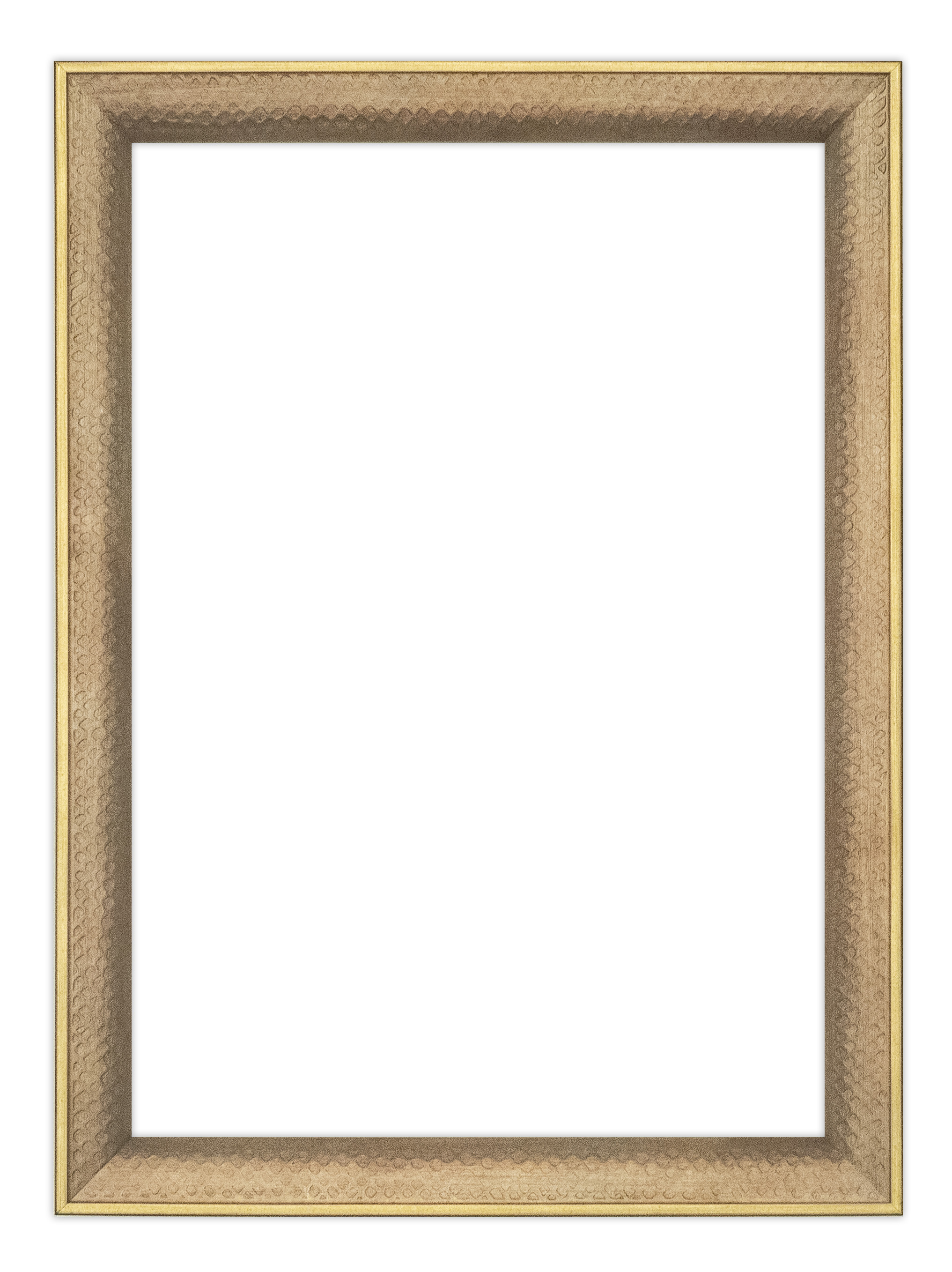 A4用紙額縁 UVカットアクリル仕様 木製 G2679L A4(210×297mm) ダークゴールド 受注生産品の画像