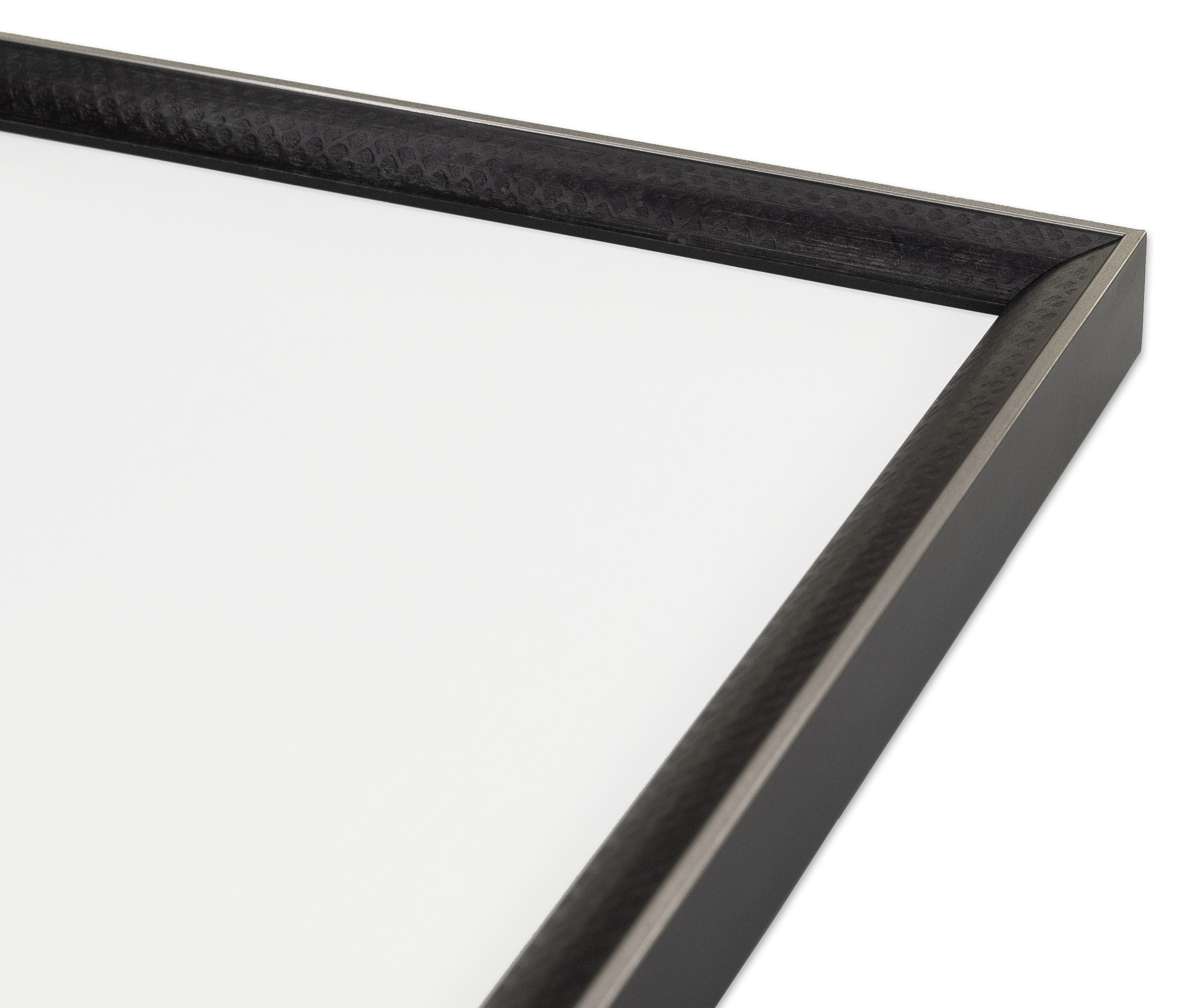 B5用紙額縁 UVカットアクリル仕様 木製 G2679L B5(182×257mm) ブラック 受注生産品の画像