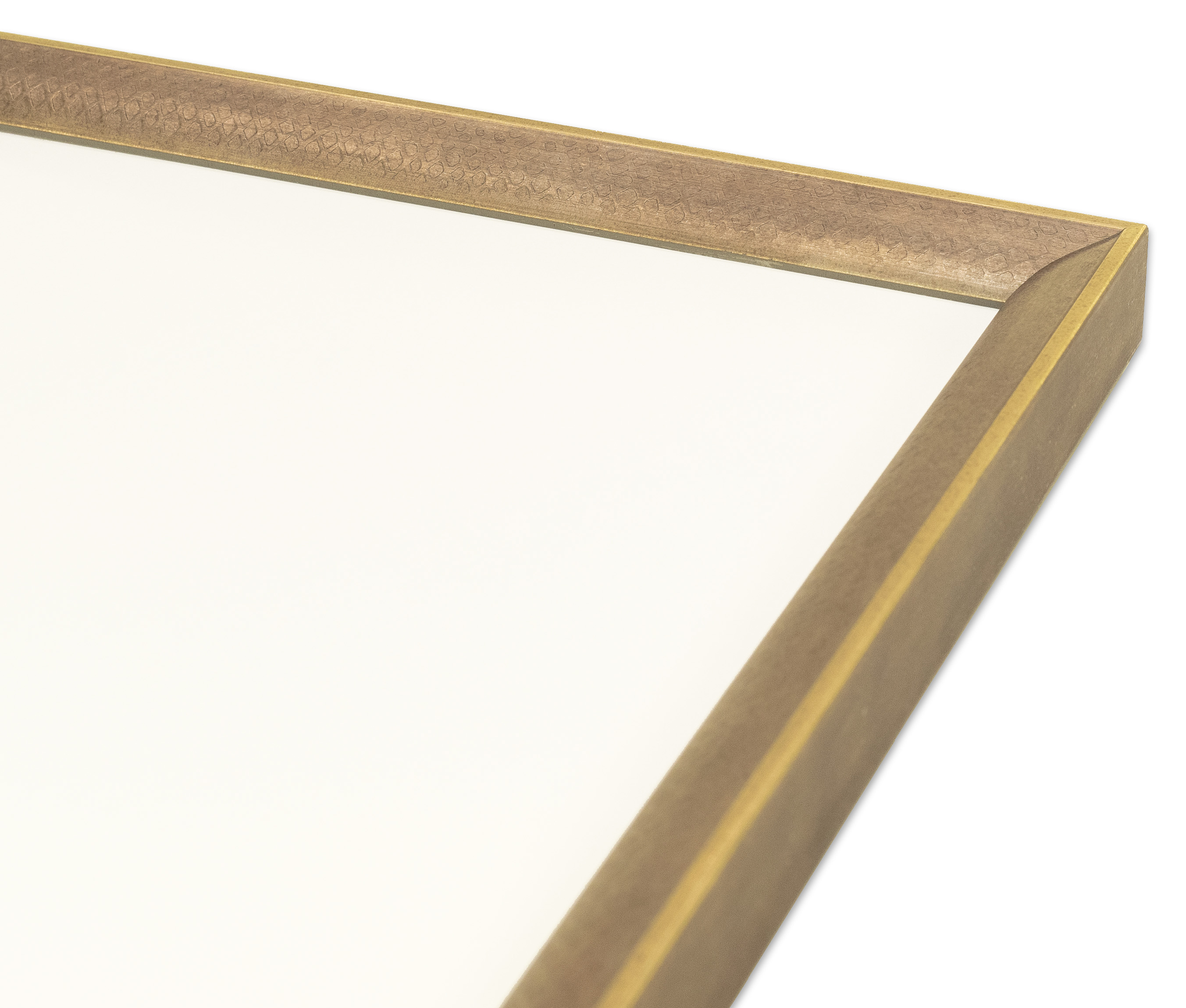 クリアファイルA5額縁 UVカットアクリル仕様 木製 G2679L クリアファイルA5(158×220mm) ダークゴールド 受注生産品の画像