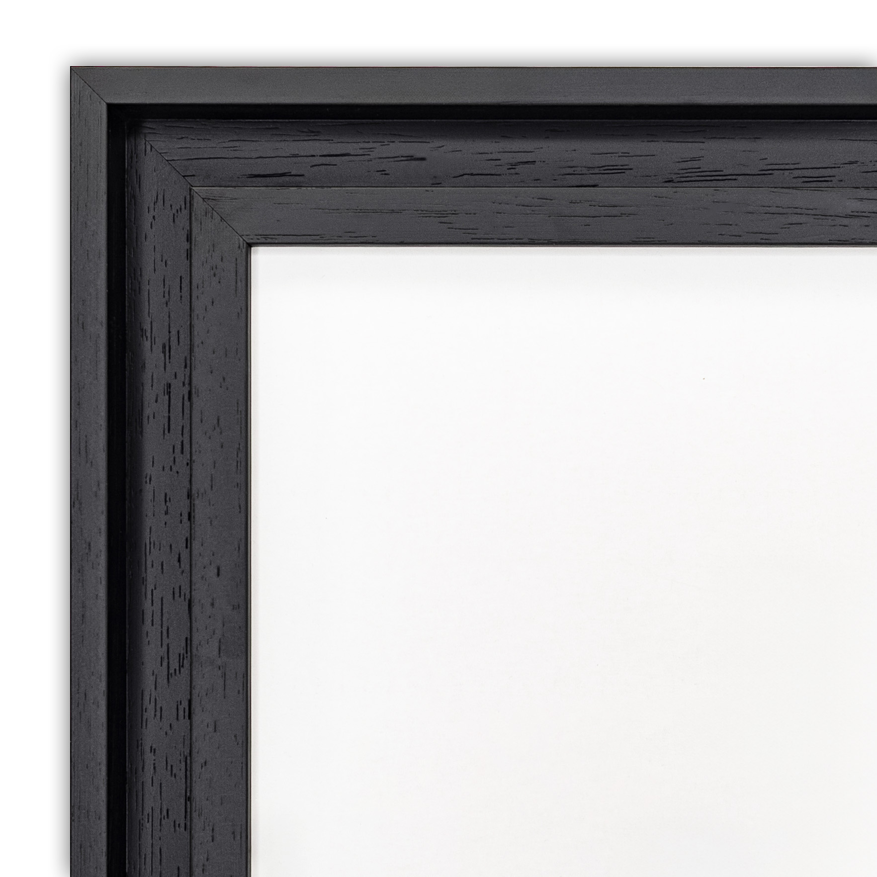 正方形額縁 UVカットアクリル仕様 木製 G5441L 90角(900×900mm) ブラック 受注生産品の画像