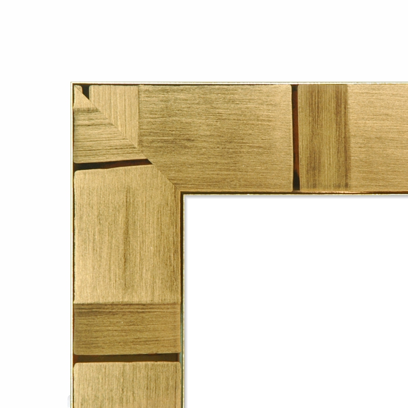 色紙額縁 UVカットアクリル仕様 樹脂製 G8108 色紙(242×274mm) ゴールド 受注生産品の画像