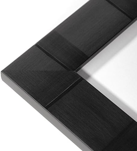 水彩画用額縁 UVカットアクリル仕様 樹脂製 G8108 大全紙(544×726mm) ブラック 受注生産品の画像