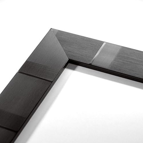 水彩画用額縁 UVカットアクリル仕様 樹脂製 G8108 大全紙(544×726mm) ブラック 受注生産品の画像