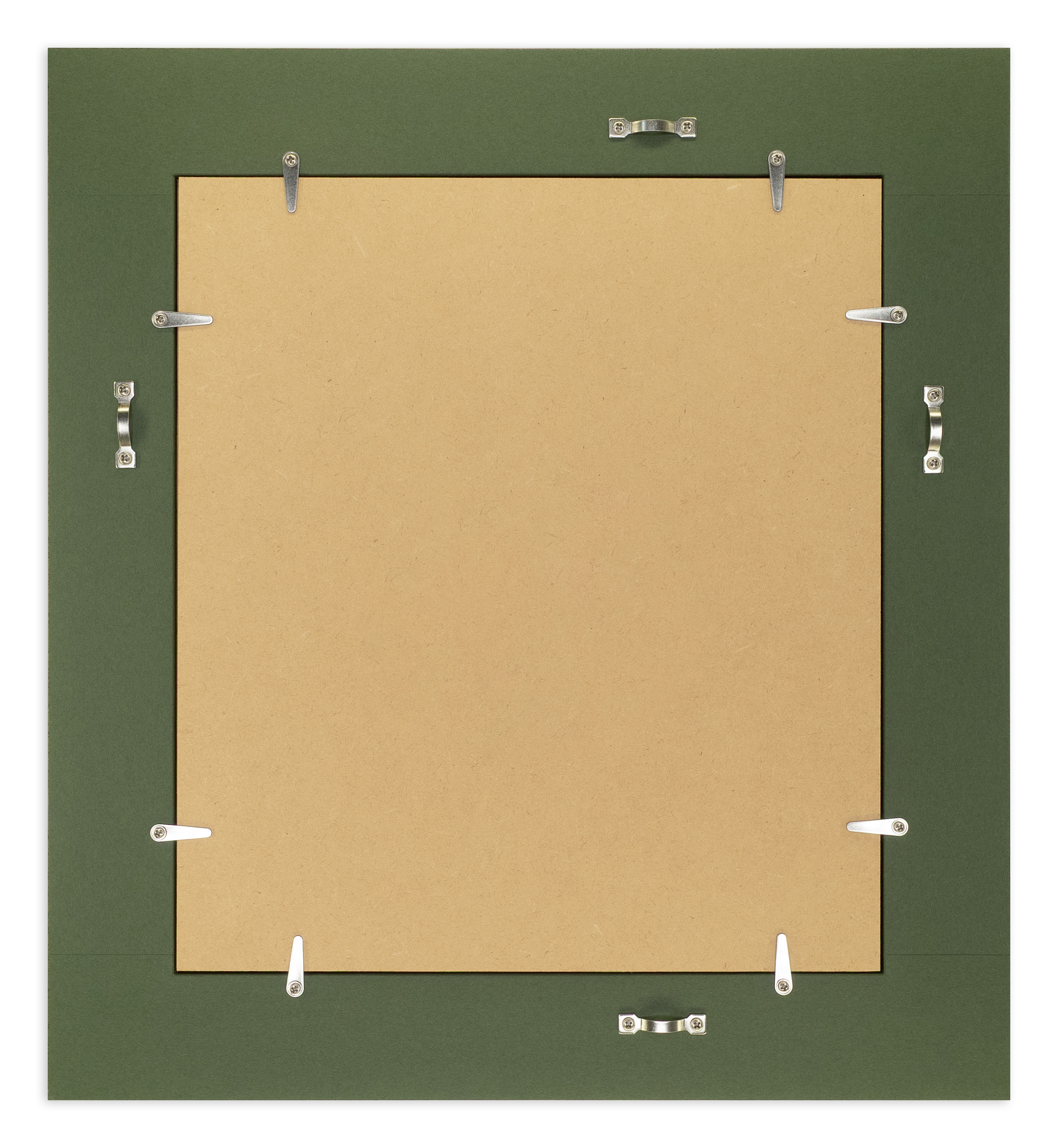 色紙額縁 UVカットアクリル仕様 樹脂製 G8163 色紙(242×274mm) ホワイト 受注生産品の画像