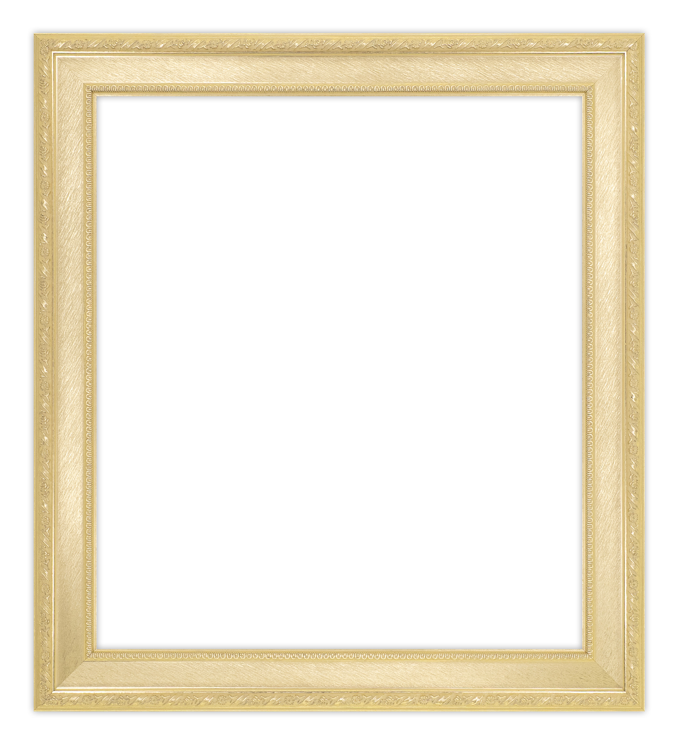 色紙額縁 UVカットアクリル仕様 樹脂製 G8226D 色紙(242×274mm) イエローシルバー 受注生産品の画像
