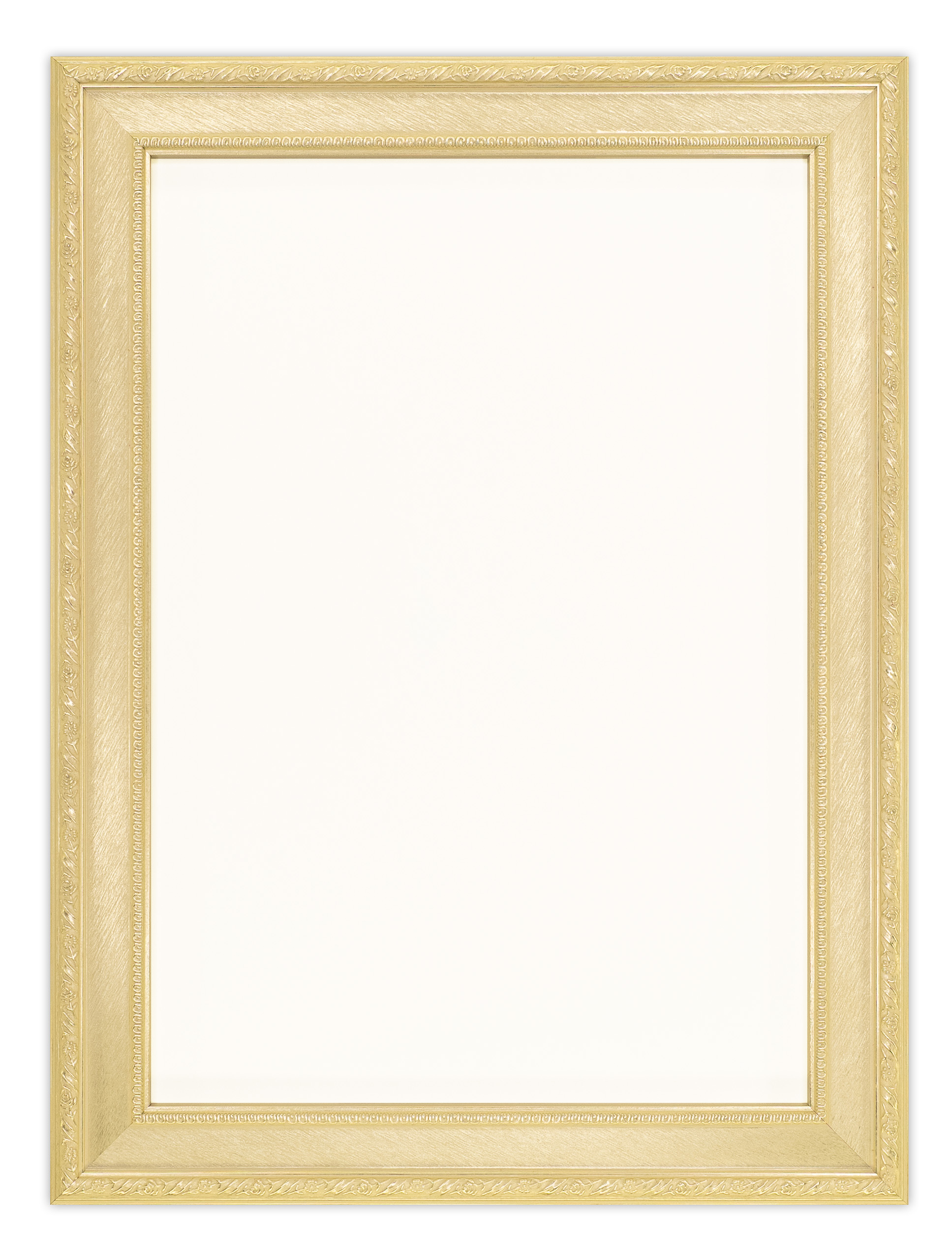 A4用紙額縁 UVカットアクリル仕様 樹脂製 G8226D A4(210×297mm) イエローシルバー 受注生産品の画像