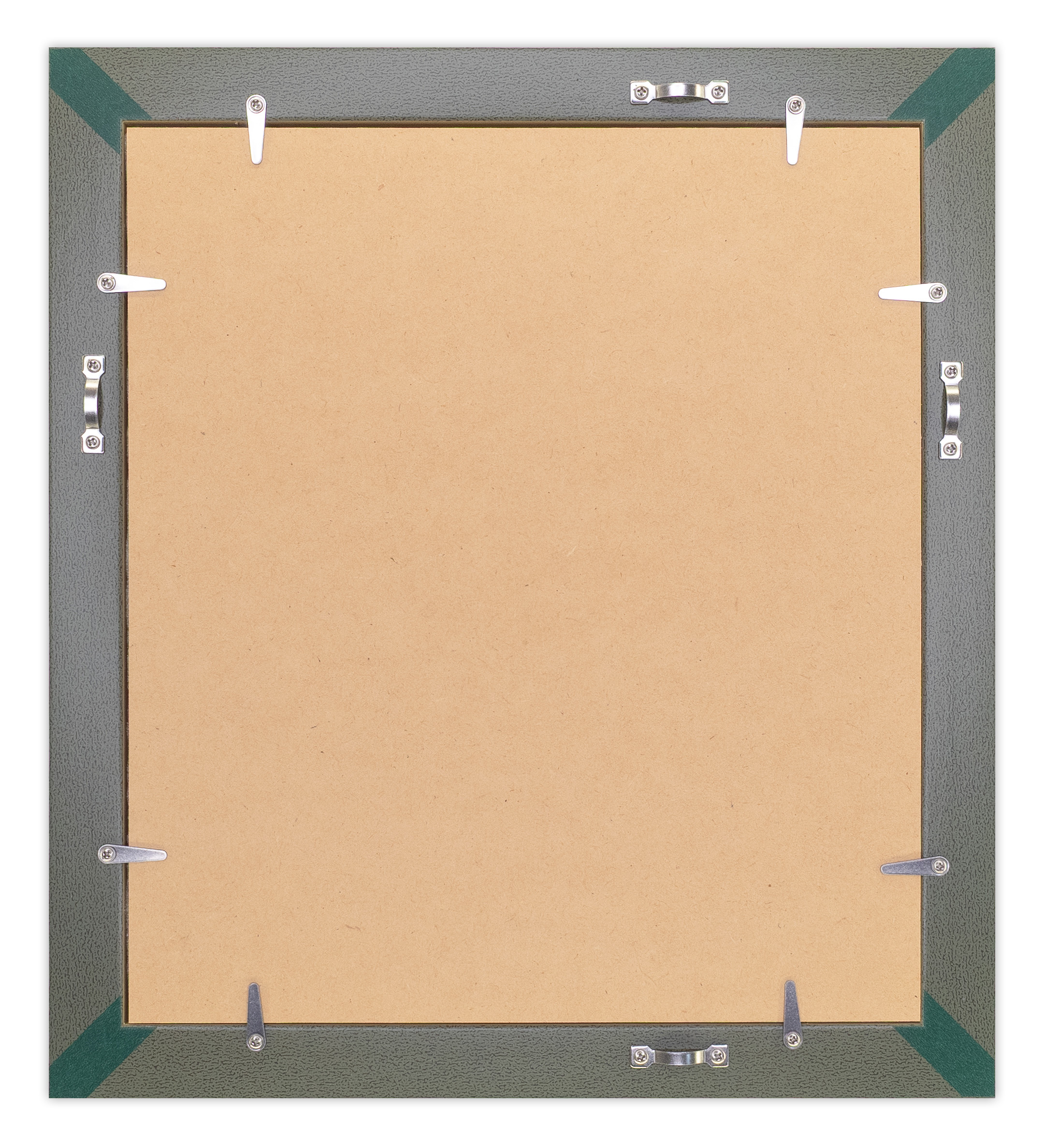 色紙額縁 UVカットアクリル仕様 樹脂製 G8226D 色紙(242×274mm) イエローシルバー 受注生産品の画像