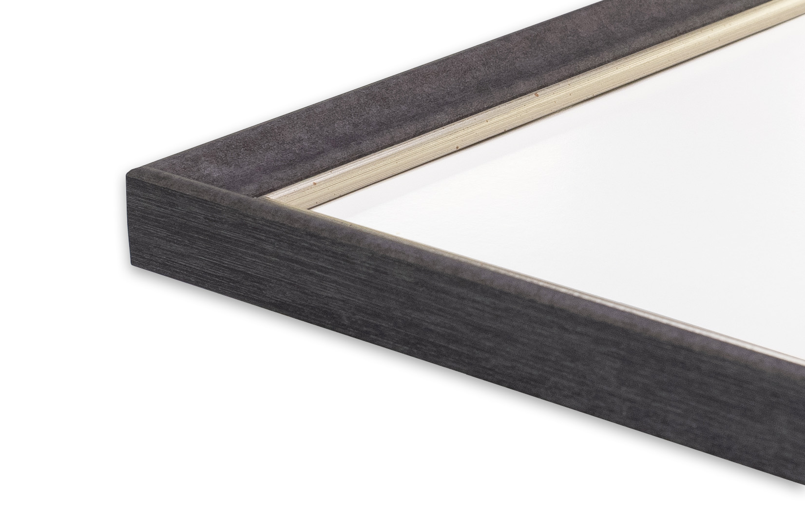 CDジャケット額縁 UVカットアクリル仕様 樹脂製 G8229D CDジャケット(120×120mm) ダークグレー 受注生産品の画像