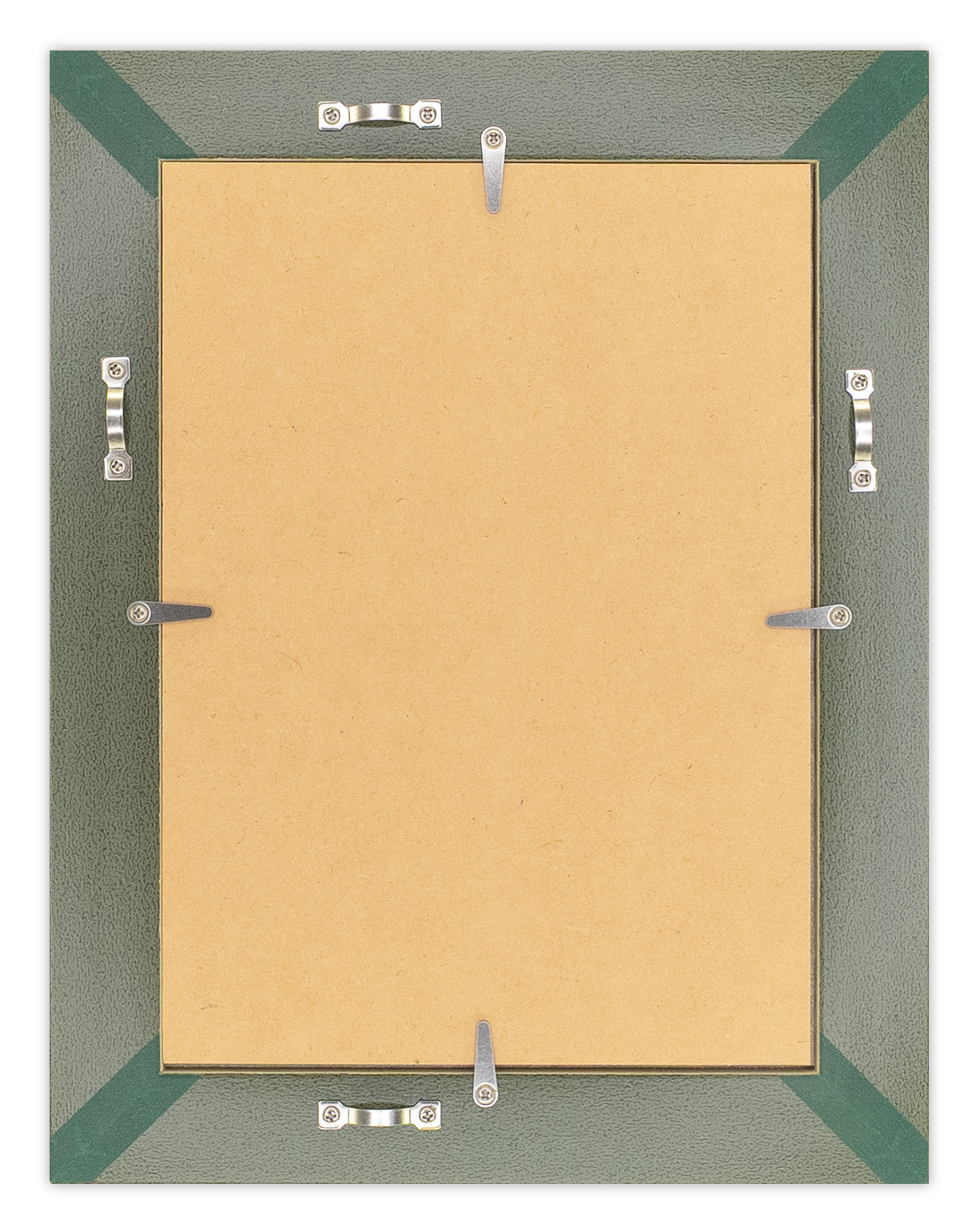 クリアファイルA5額縁 UVカットアクリル仕様 樹脂製 G8230 クリアファイルA5(158×220mm) グリーン 受注生産品の画像