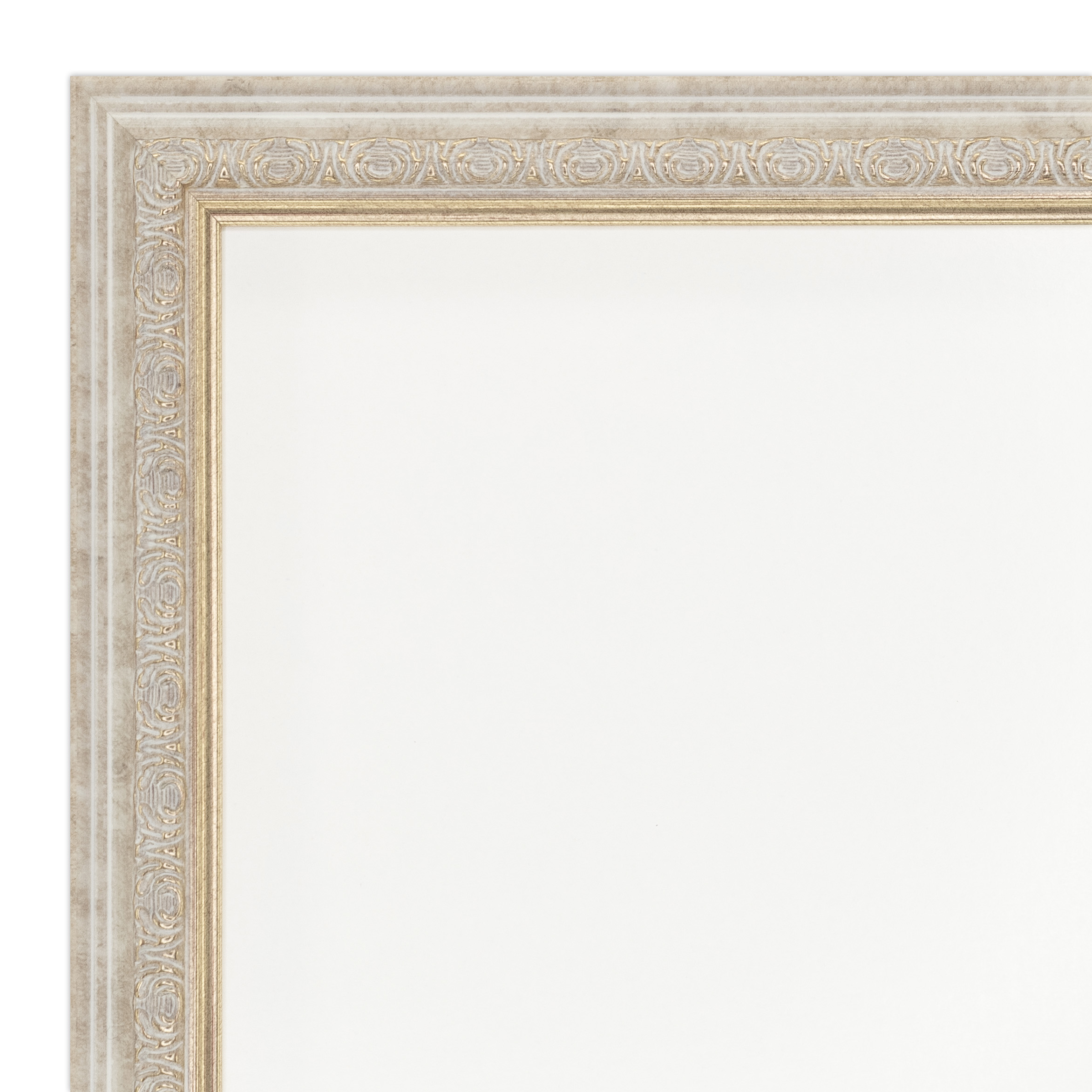 長方形額縁 UVカットアクリル仕様 樹脂製 G8237D 80×40(400×800mm) ベージュ 受注生産品の画像