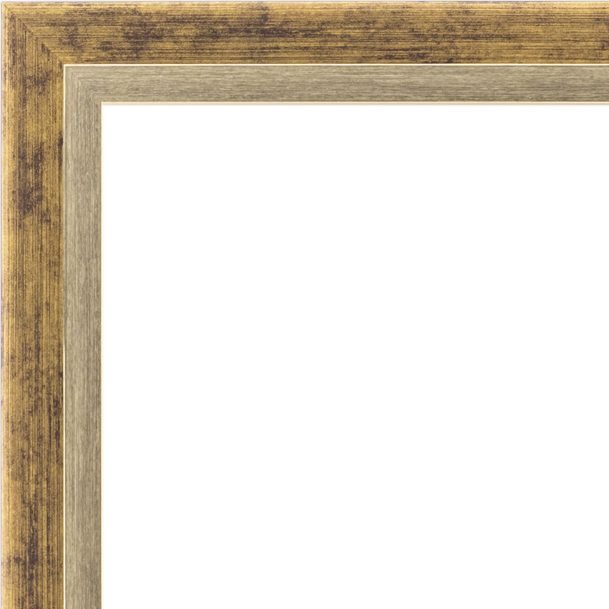 ミニ色紙額縁 UVカットアクリル仕様 樹脂製 G9648N ミニ色紙(121×136mm) ゴールド 受注生産品の画像